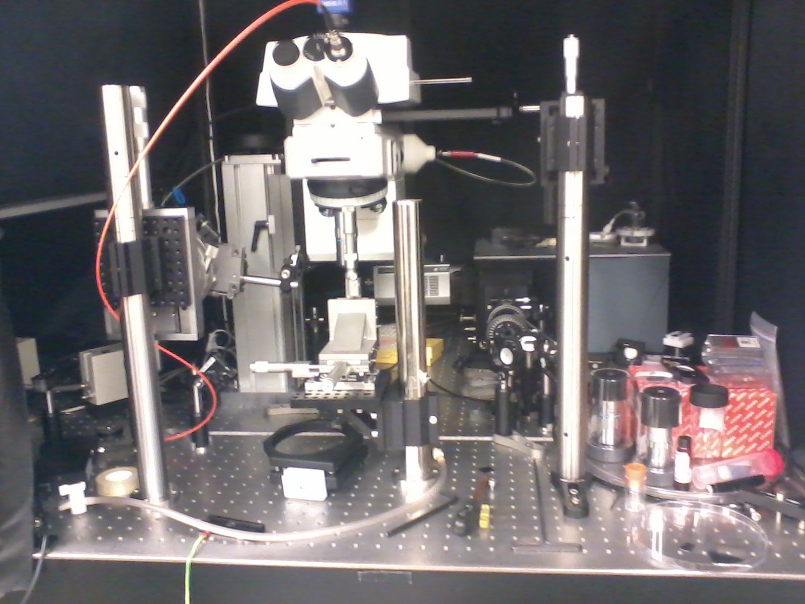 Picture of Raman microscope
