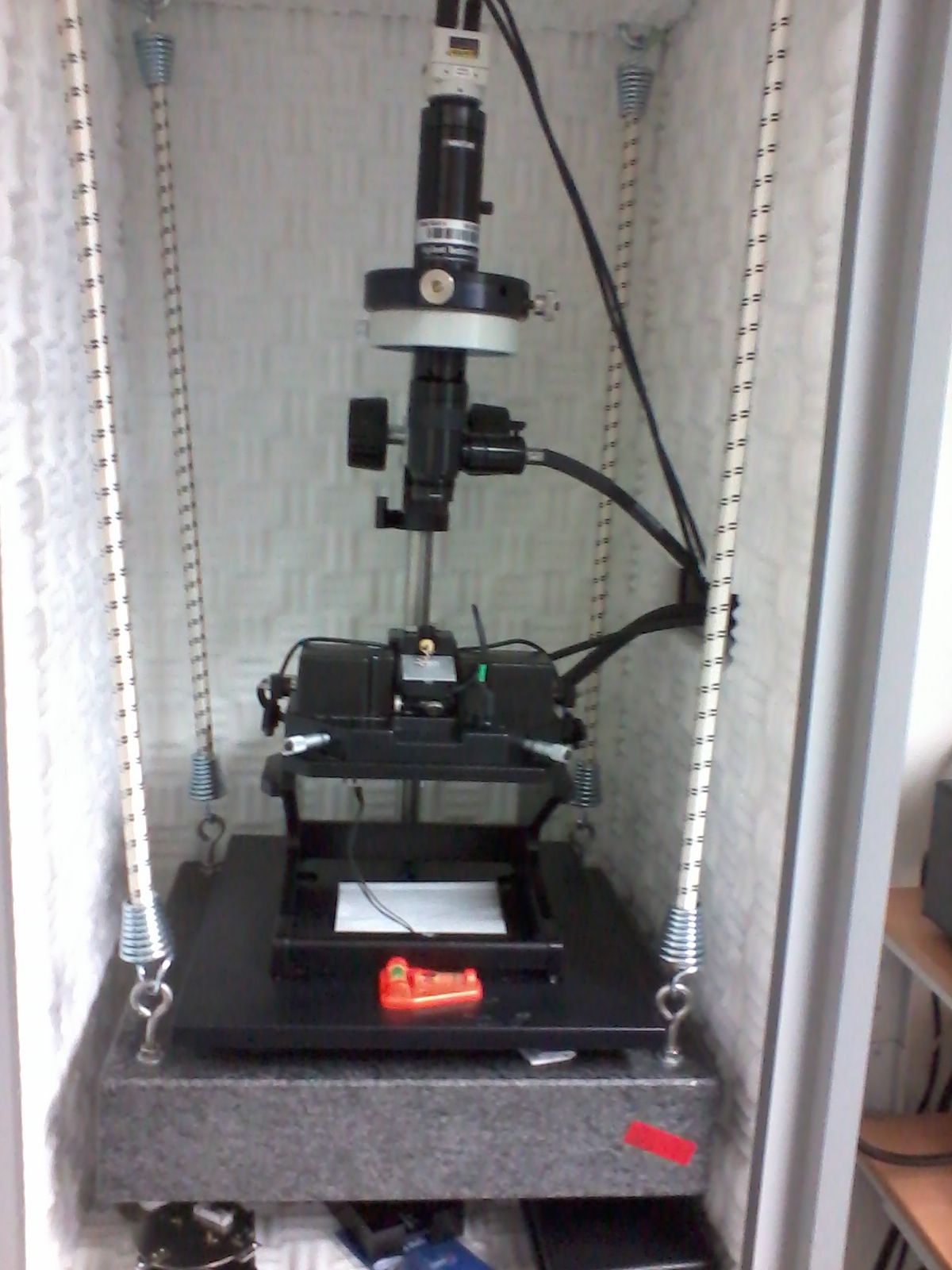 Picture of AFM, Atomic force microscopy